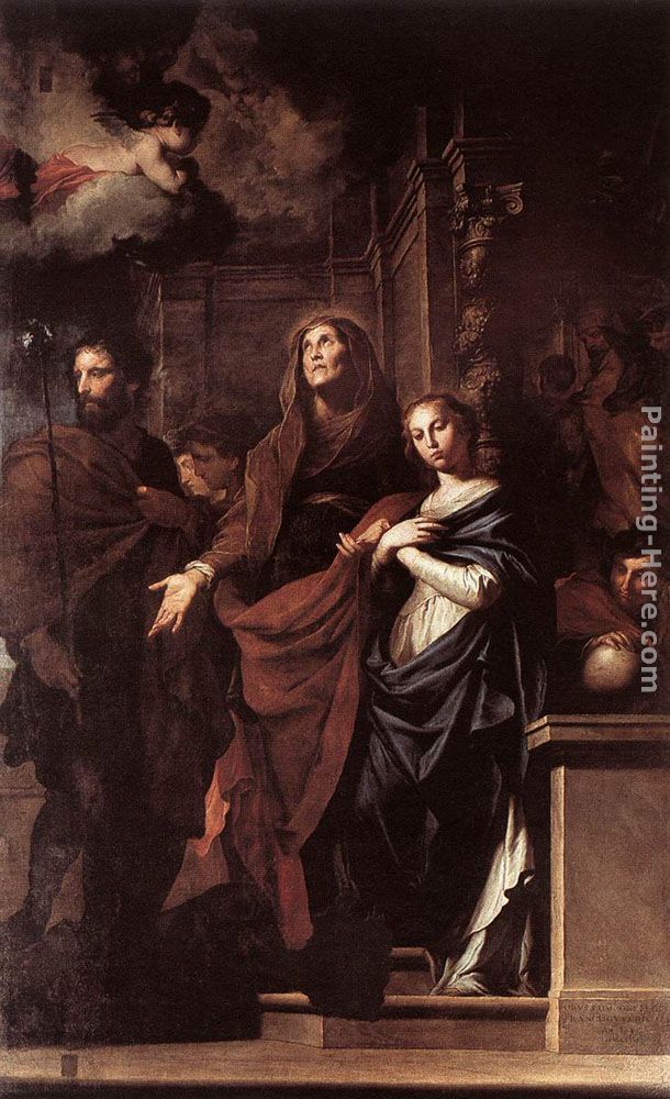 Marriage of the Virgin painting - Pietro Novelli Marriage of the Virgin art painting